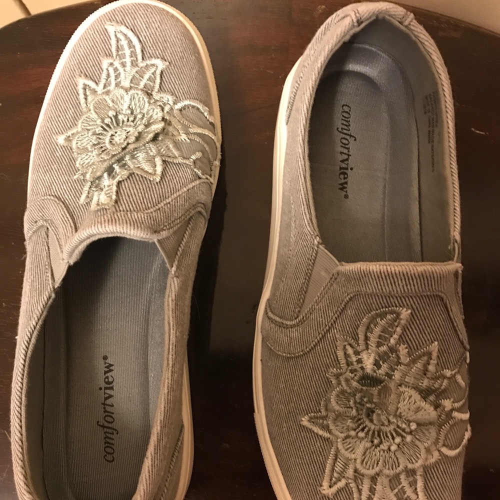 Slip on pretty shoes